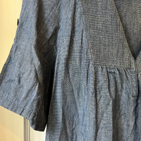 Chambray Tunic Top/Dress by Madewell size small - Picture 4 of 6